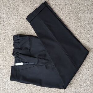 Never Used, Black, High Rise, Pants EU 38